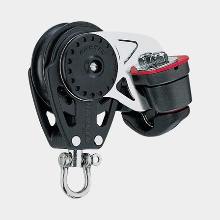 Harken 40mm Block - Swivel, Cam Cleat (2645)
