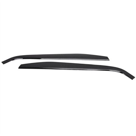 Dekorative klistremerker til sideskjermen på bilkonsollen for A-klasse CLA W177 C118 A180 A200 A220 (Svart)