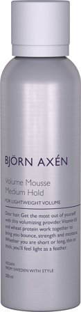 Björn Axén Volume Mousse Medium Hold 200 ml, Hår, Hårstyling, Styling Mousse