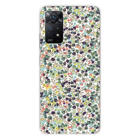 Silikonskal - Kompatibel med Xiaomi Redmi Note 11 Pro Plus 5G - design liberty wiltshire grön