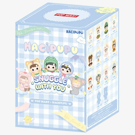 Mart Hacipupu Snuggle With You Serie Figurer Vinyl Plys Blind Box[D]