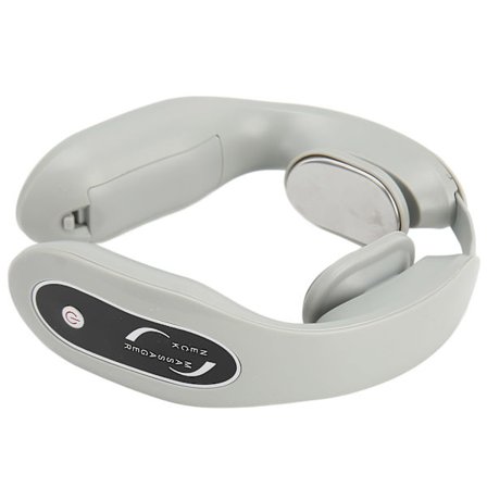 Oppvarmet nakkemassasjeapparat 6 hastighetsinnstillinger Varm kompress TENS Pulsinnpakninger Tretthetslindring Muskelavslapning Cervical Spine 