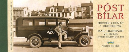 Island 1992 - AFA 762-765 - Postfrisk hæfte