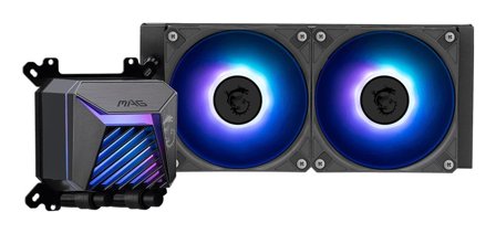 MSI MAG CORELIQUID A15 240 Hauptplatine, Prozessor All-in-One-Flüssigkeitskühler 12 cm Schwarz 1 Stück(e)