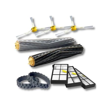 Tillbehör Borstar Filter Hjul Däck 10 Stycken Irobot Roomba 800/900