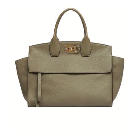 Salvatore Ferragamo, Handbag Groen, Dames, Maat:ONE Size