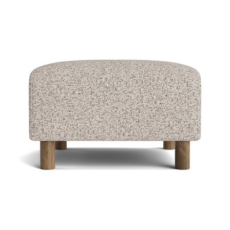 Toledo puf - Puente Lys Greige - 70x68x45 - Puf