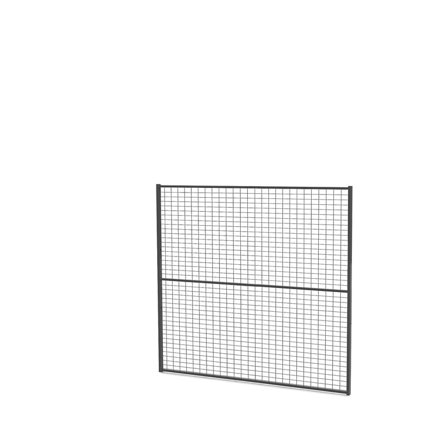 Gittertrennwand X-GUARD, H 1300 x B 1400 mm