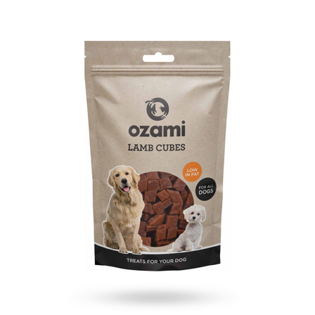 Ozami - Ozami Lamb Cubes 100g - Matskål, hundgodis & tuggisar
