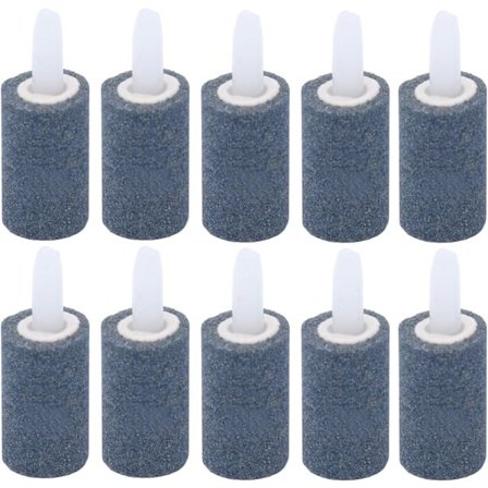 Akvarium Luftsten, 10 stk 3cm Akvarium Fiskekum Cylinder Boble