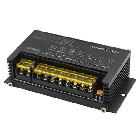 12V Relæ Switch Strømforsyning til Elektronisk Adgangskontrolsystem PUSH COM GND 5A 100-245V Spændingskonverter Regulator