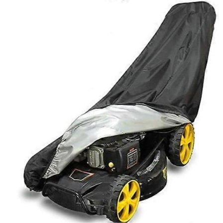 Sort 191x110x67cm Beskyttelsescover til plæneklipper lavet af Oxford fiberstof, vandtæt, beskyttelsescover til havetraktor Beskyttelse mod støv, b