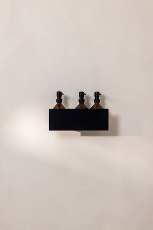 Metallbude Shea Badehylde Sort 30 cm, Tøj & Bolig, Badeværelsestilbehør, Øvrigt