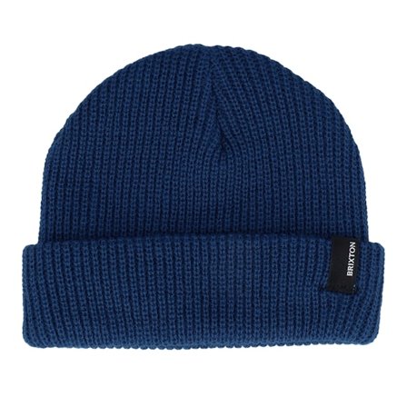 Brixton - Blå cuff Lue - Kids Baby Heist Joe Blue Beanie @ Hatstore