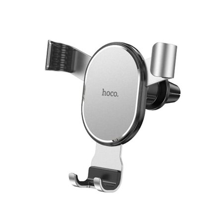 Hoco Gravity Bilhållare för Luftventil Metal Armour CA56 Plus - Silver