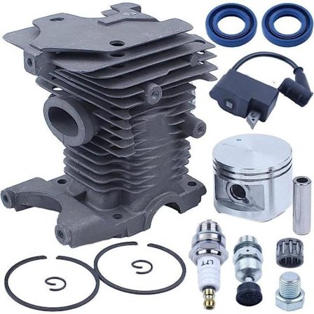 Cylinderstempel tændspolesæt kompatibel med MS270 MS280 MS 270 280 Motorsav 46mm