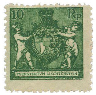 Liechtenstein 1921 - MICHEL 50B - Ubrugt