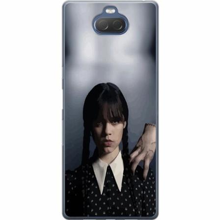 Sony Xperia 10 Plus Genomskinligt Skal Wednesday Addams