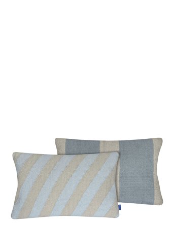 Mette Ditmer Across Kilim Cushion Cover - Blue - 40X60CM