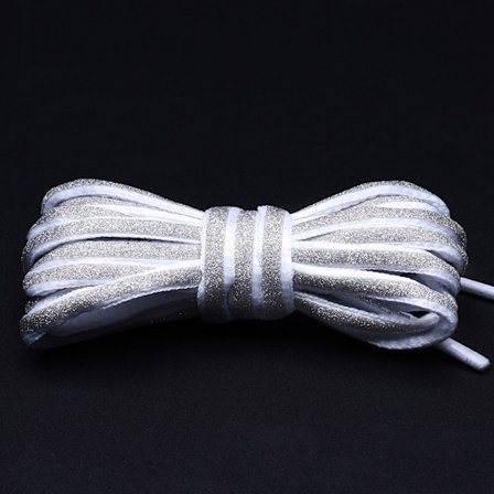 Reflekterande skosnören Halvcirkelskosnören 04 04 04