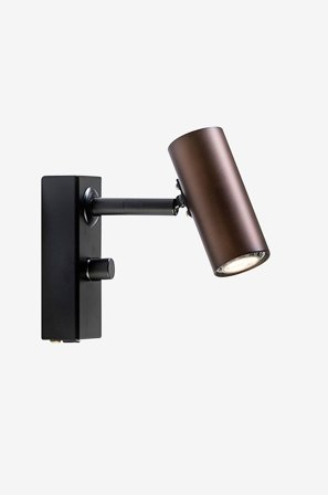 Belid - Vegglampe Cato enkel - Brun - Vegglamper - Fra Homeroom