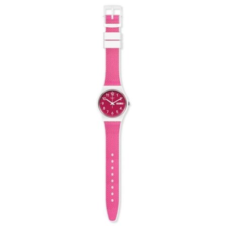 Kello - SWATCH - Berry Light 2020 - Silikoni ja tekstiili - Quartz Swiss Made - Nainen