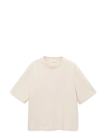 Mango | Oversized Cotton T-Shirt | S