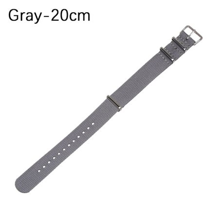 18 20 22 mm Watch Nylon Loop Watchband