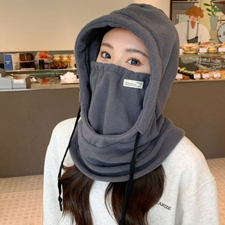 Cap Tuulenpitävä Bomber-hattu HARMAA