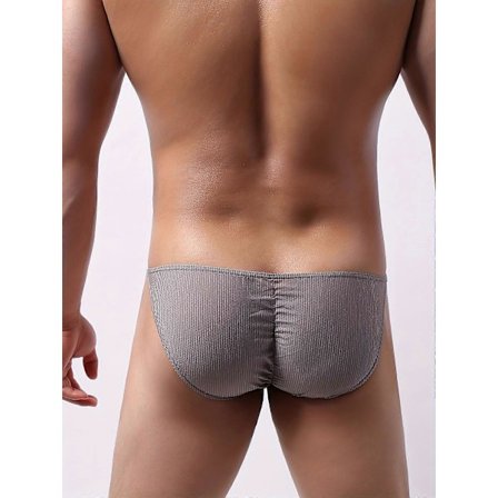 Nye modeller Herre Sommer Stripete Bikini Truser - Pustende, Komfortabel Stretch, Stilig Lav Midje Undertøy