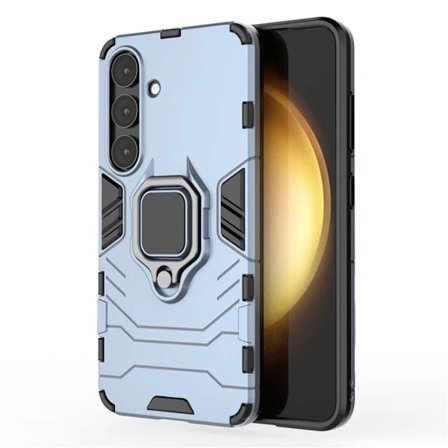 Samsung Galaxy S25 Plus Case with Ring Holder - Blue