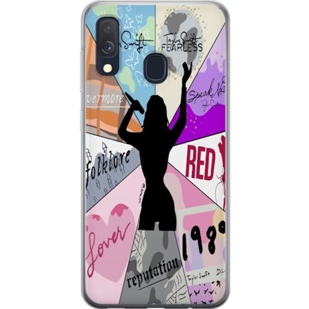 Yhteensopiva Puhelinkuori Samsung Galaxy A40 Taylor Swift
