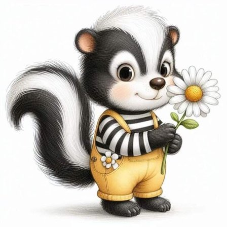 Barnrum Djur Affisch A4