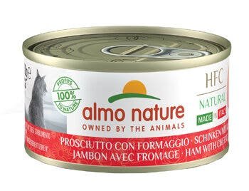 Alma Nature HFC Natural Cibo Umido Prosciutto Con Formaggio Per