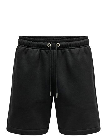 ONLY & SONS Onsdawson Reg Sweat Shorts Vd - Black - M