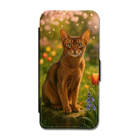 Abessinier Katt Samsung Galaxy A52 5G Flip Mobilfodral