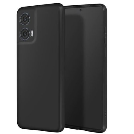 Fodral till Motorola Edge 50 Fusion - AVIZAR - Silikon - Matt finish - Svart