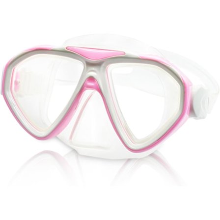 Barne-snorkelmaske, dykkermaske for barn, snorkelmasker, svømmemaske, anti-dugg svømmebriller med neseklaff