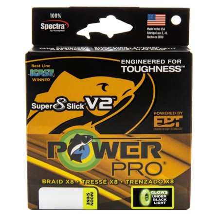 PowerPro Sup 8 Slick V2 455m Aqua Green - 0.41mm 40kg