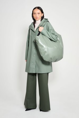 Mosebacke Lightweight Raincoat Khaki Green
