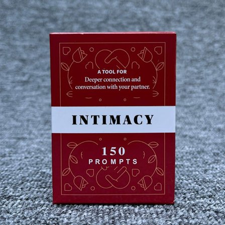 Intimitetskortspil fra BestSelf engelsk romantisk par kærlig dialog spil brætspil kort