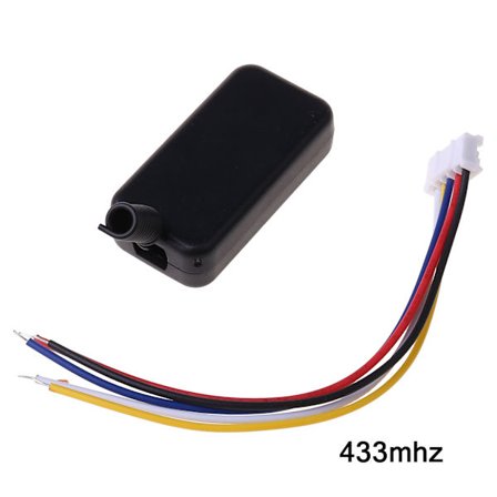 Minireläfjärrbrytare för DC 3,7V 4,2V 4,5V 5V 6V 7,4V 9V 12V Liten trådlös omkopplare Switching Value NO COM NC 315/433