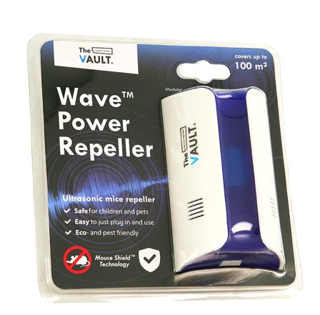 Muisvrij, 100 m2 Wave Power Repeller