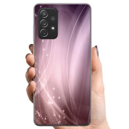 Samsung Galaxy A52 5G TPU Matkapuhelimen kuori Vaaleanpunainen