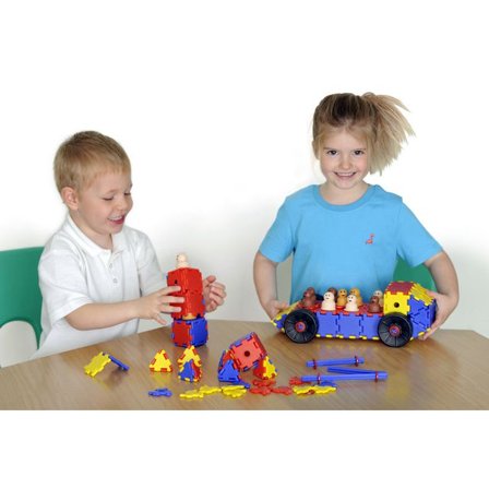 Polydron Junior set 124/fp - Lyreco - Skola och förskola - Lekmaterial - Bygglek, konstruktion och mosaik