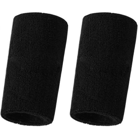 6 tommer svedbånd til håndled Sport armbånd Elastisk Sport Bomuldsarmbånd (FMY)