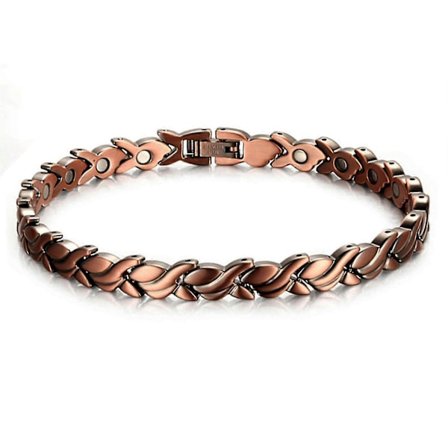 Magnetisk armbånd med aftagelig håndledsrem til lindring af gigt og karpaltunnelsyndrom