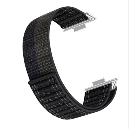 Snyggt vågmönstrat nylonloopband för Huawei Watch Fit 4 Pro