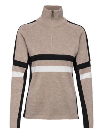 Achensee W 1/2 Zip Pullover Beige 8848 Altitude