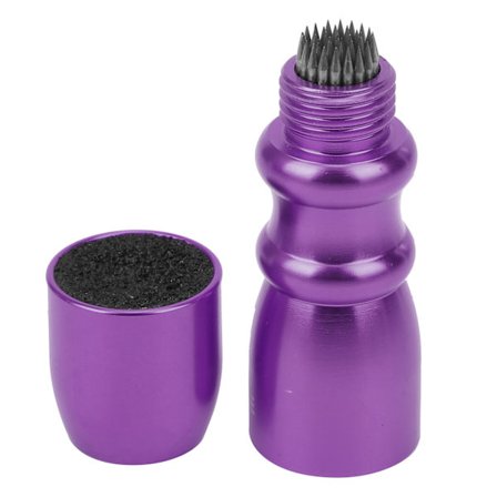 3 i 1 Snooker Club Tip Reparasjon Shaper Verktøy Aluminium Pick Biljardball Tilbehør Lilla